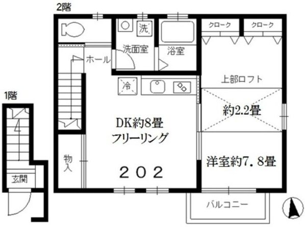 ルミエール・下石神井の物件間取画像